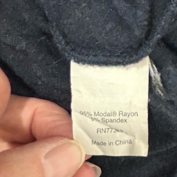 J. Crew Tiered Mini Tank Dress Black Blue Grey Summer Size Large Stretchy - Picture 9 of 11